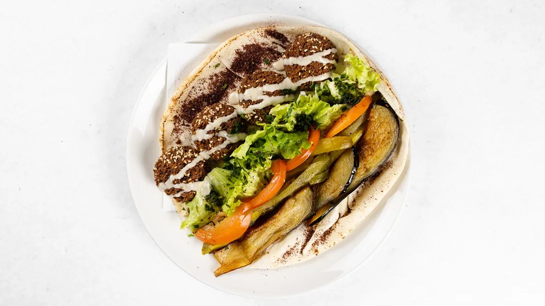 Premium Mr. Falafel wrap (veganski) 🌿