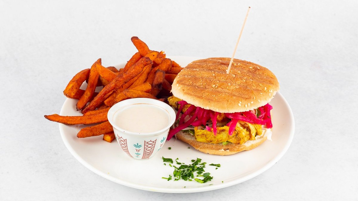 Shawerma burger