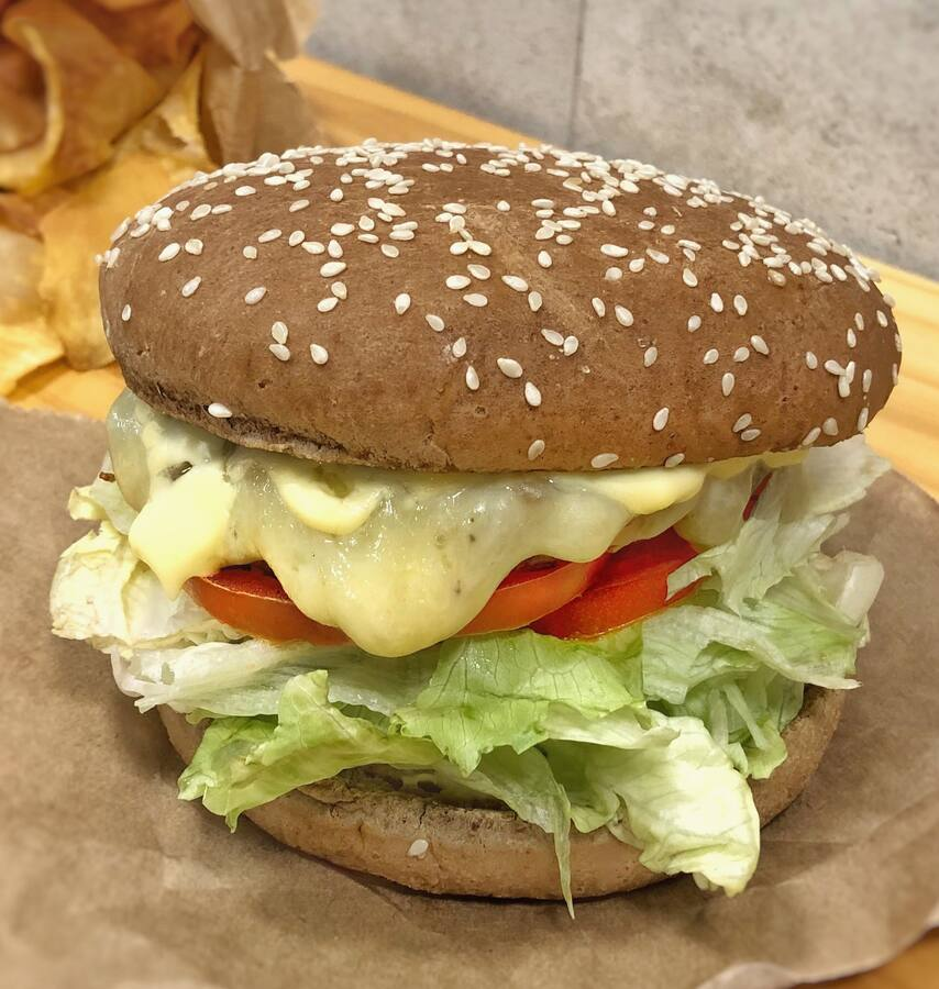 Burguer Fit de Salmão