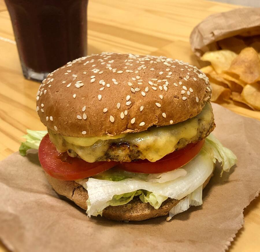 Burguer Fit de Tilápia