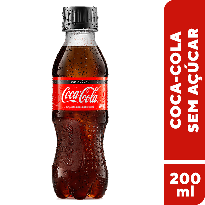 Coca-Cola sem Açúcar 200ml
