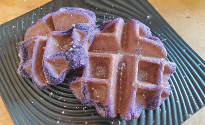 Ube Mochi Waffle 紫薯华夫饼
