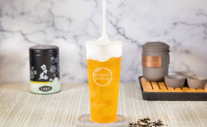 White Crystal with Sea Salt Creama (Agar Boba Included)