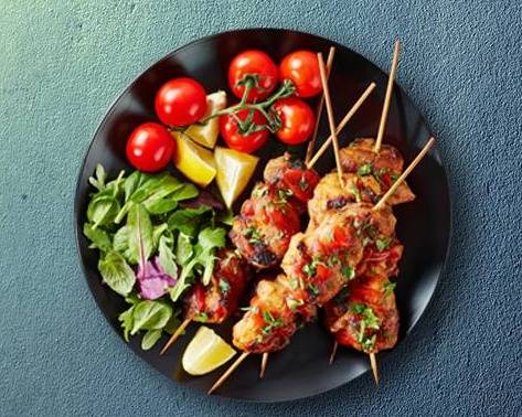 Chicken Kabob Combo Dinner