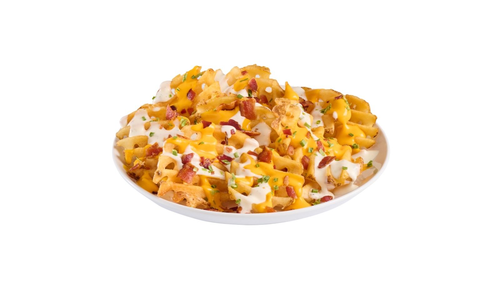 Loaded Potato Waffers (634 calories)