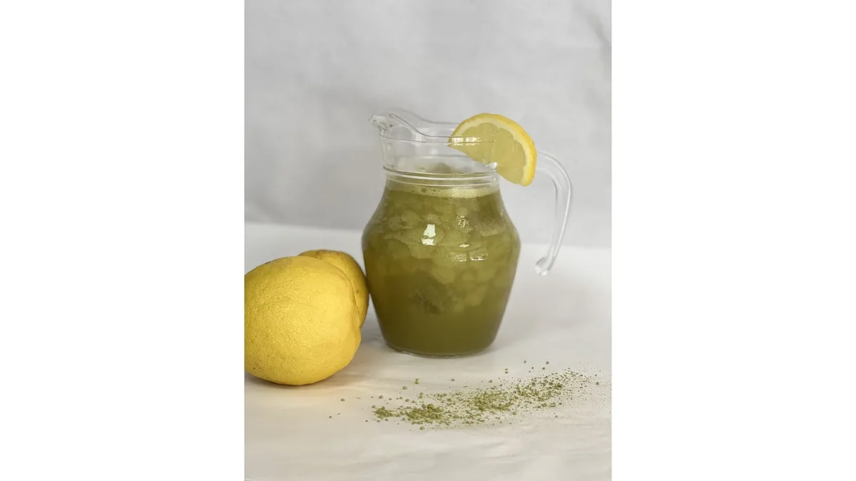 Iced Matcha Lemonade