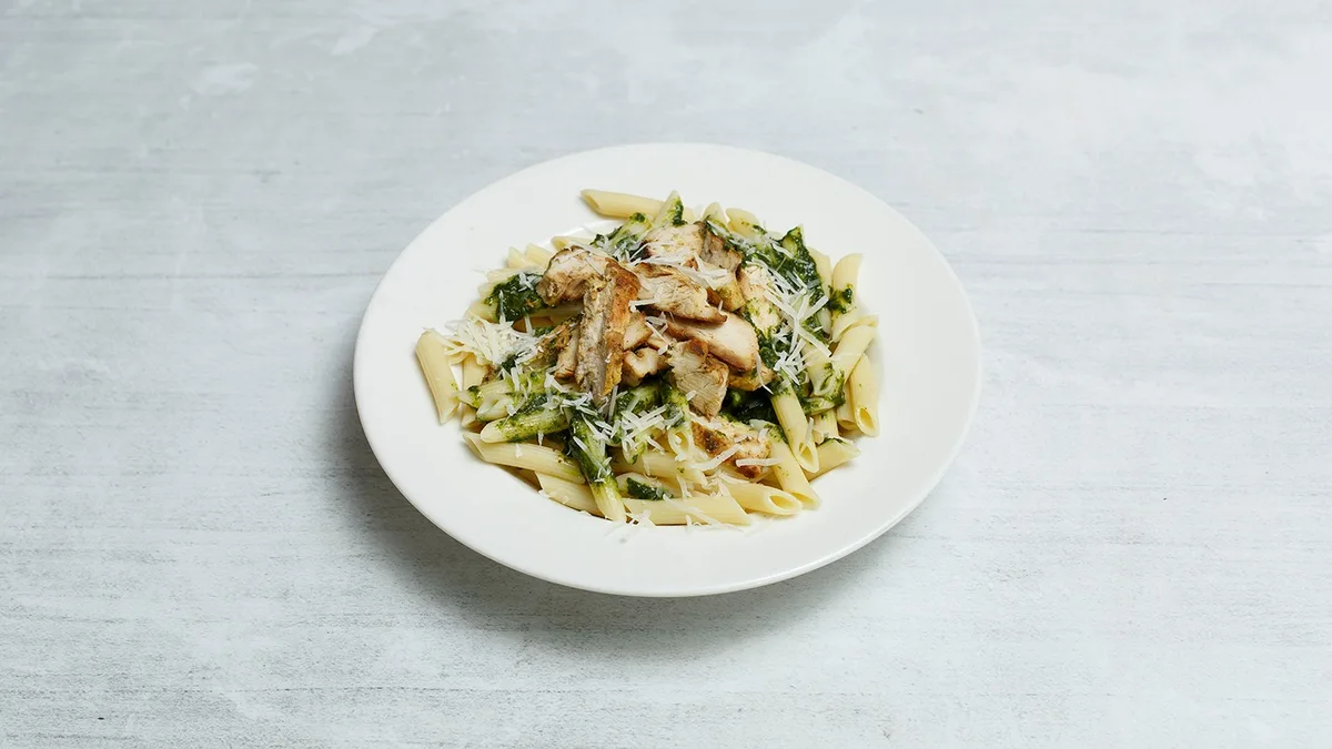 Pesto Chicken Penne