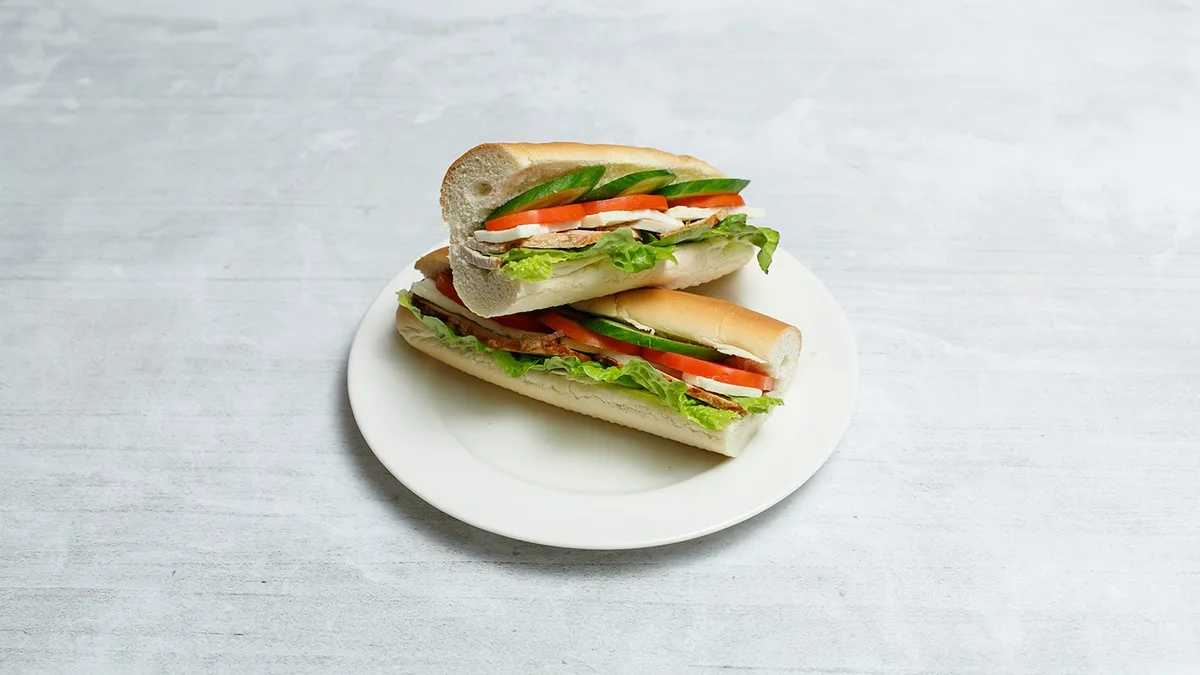 Roasted Pork Sandwich (in 45cm Baguette)