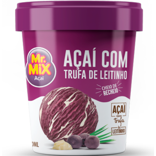 Açaí com Trufa de Leitinho 500ml