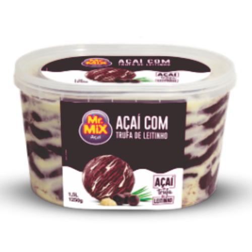Açai com Trufa de Leitinho Mr Mix 1,5lt
