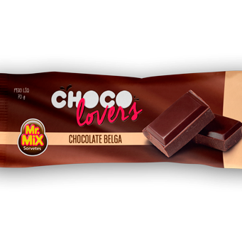 Picolé de Chocolate Belga