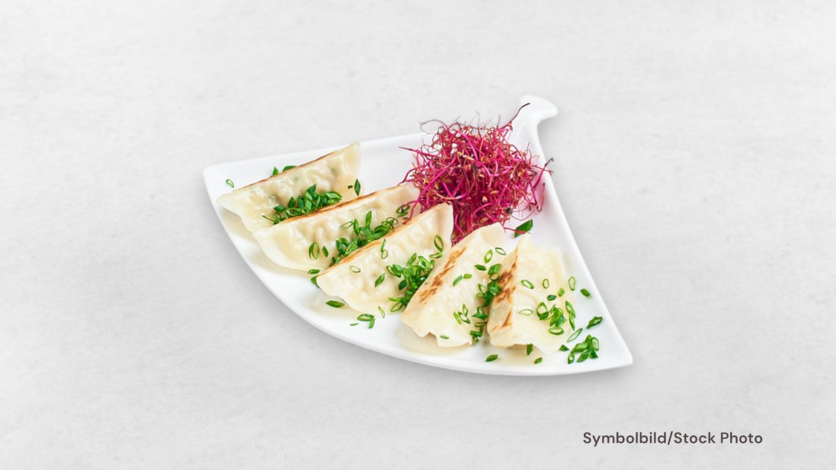 Gebratene Chicken-Gyoza
