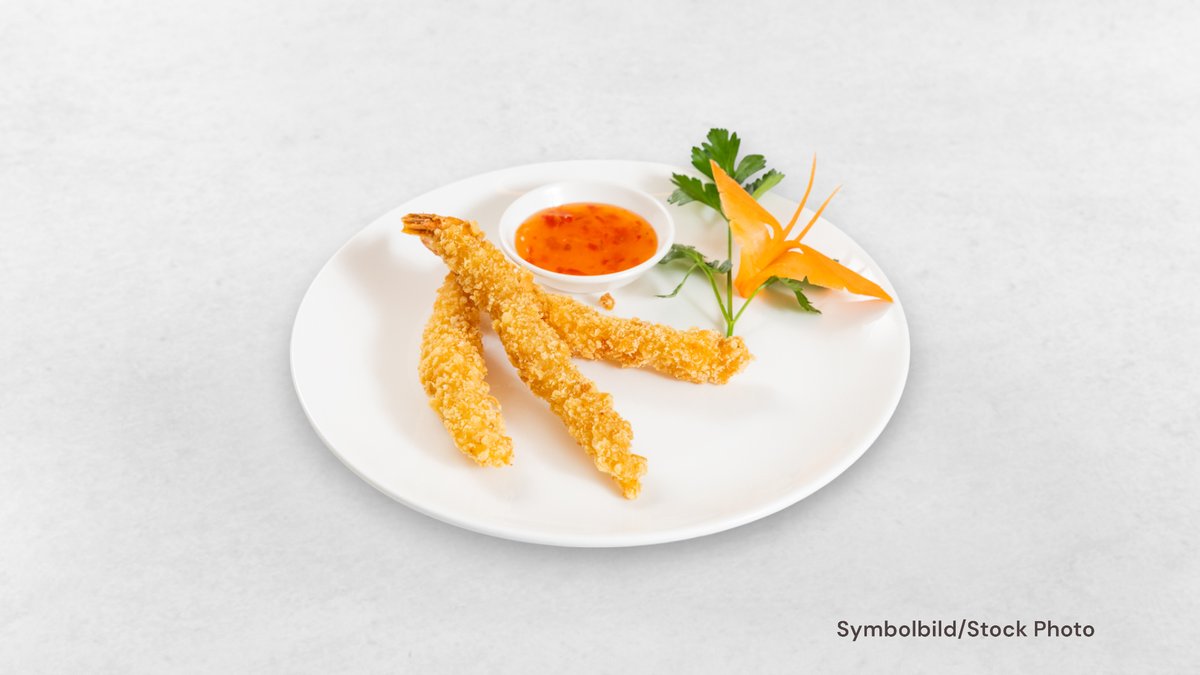 Tempura-Garnelen