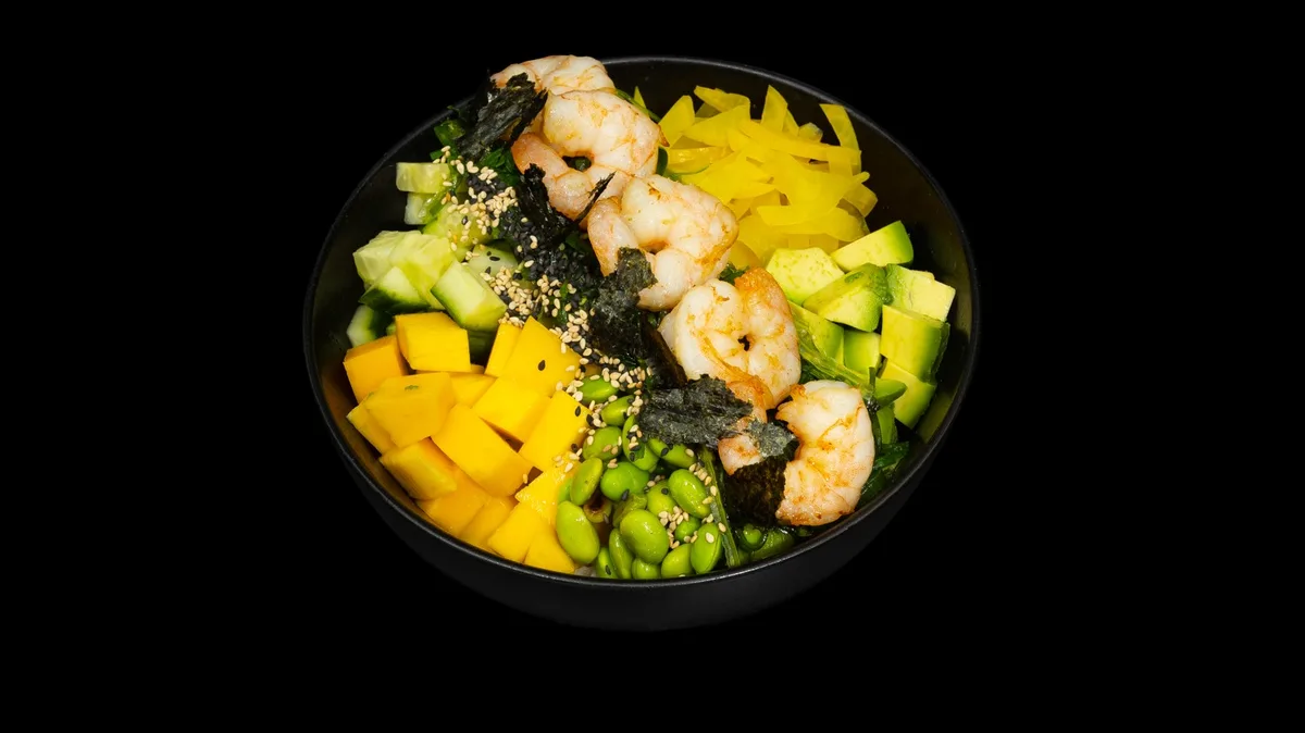 Poke bowl Kreveta