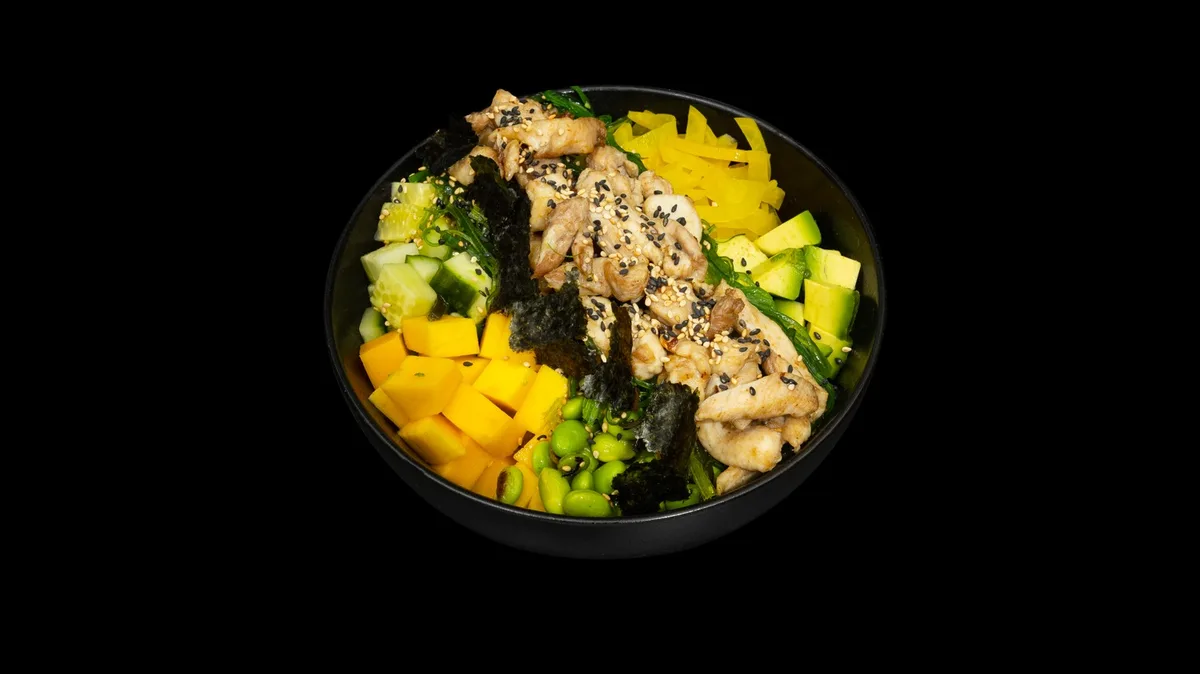 Poke bowl Kurací