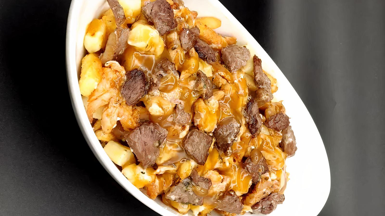 Steak and Chicken Poutine