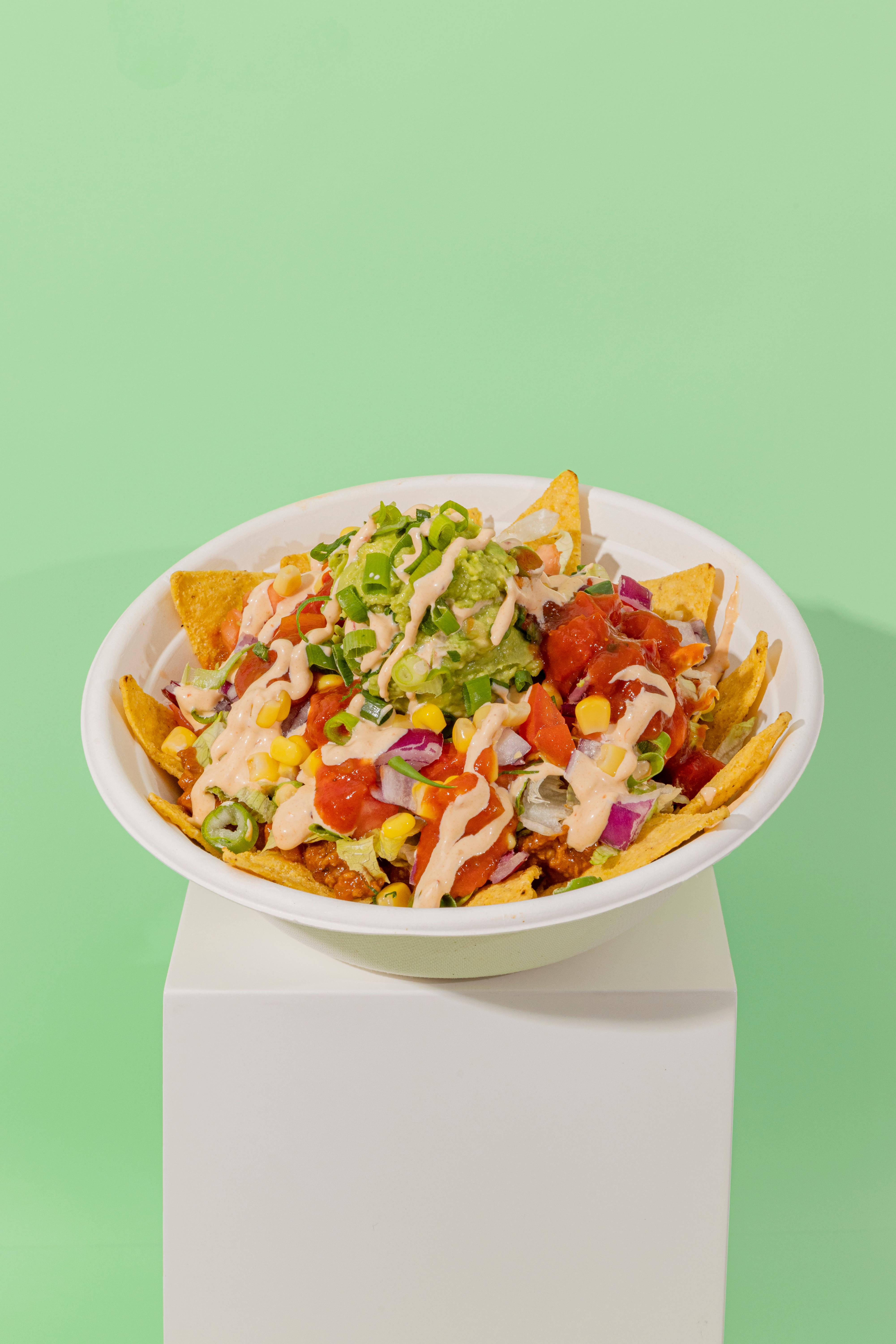 Plant Based Loaded Nachos