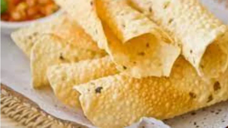Roasted papad