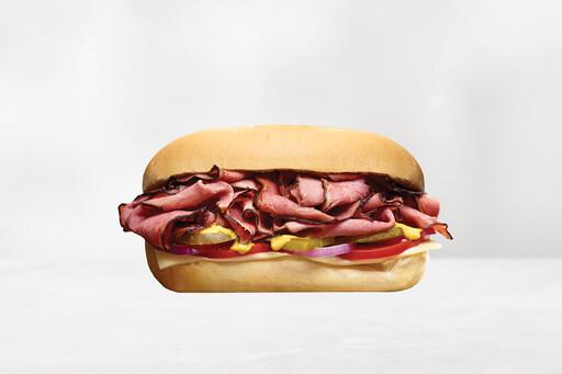 Small Double Stacked Smoked Meat Sub (STEAK & BEEF SUBS)