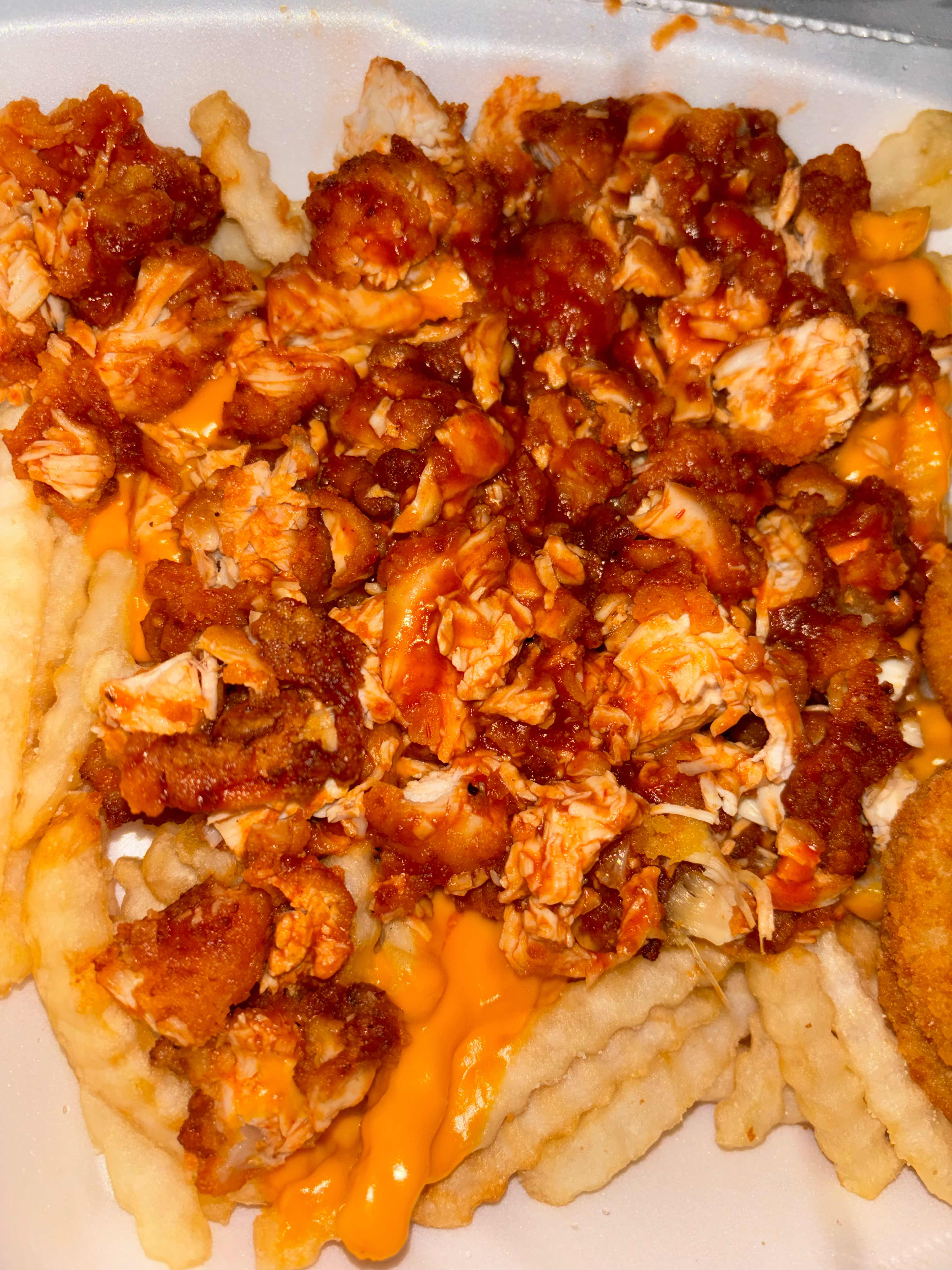 BBQ Chicken Cheese Fries