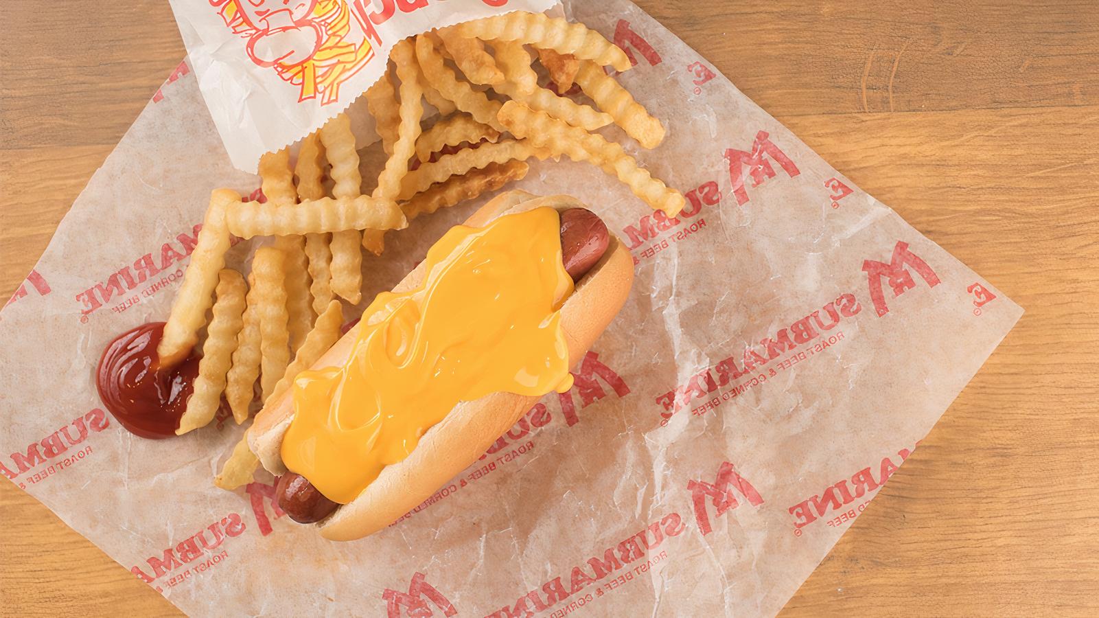 Cheese Dog w/Fries