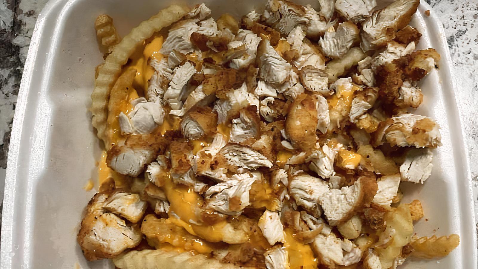 Crispy Chicken Cheese Fries