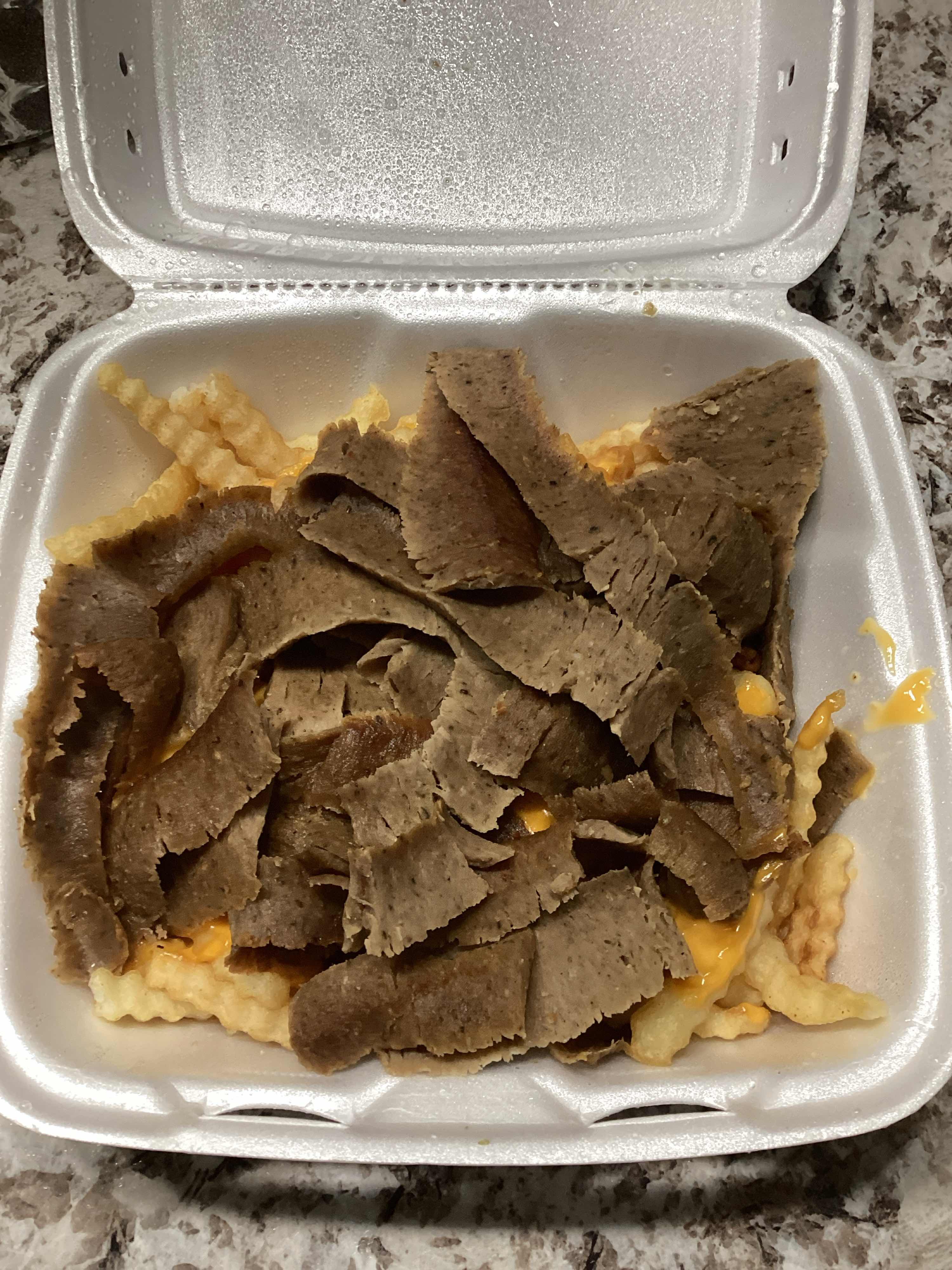 Gyro Cheese Fries