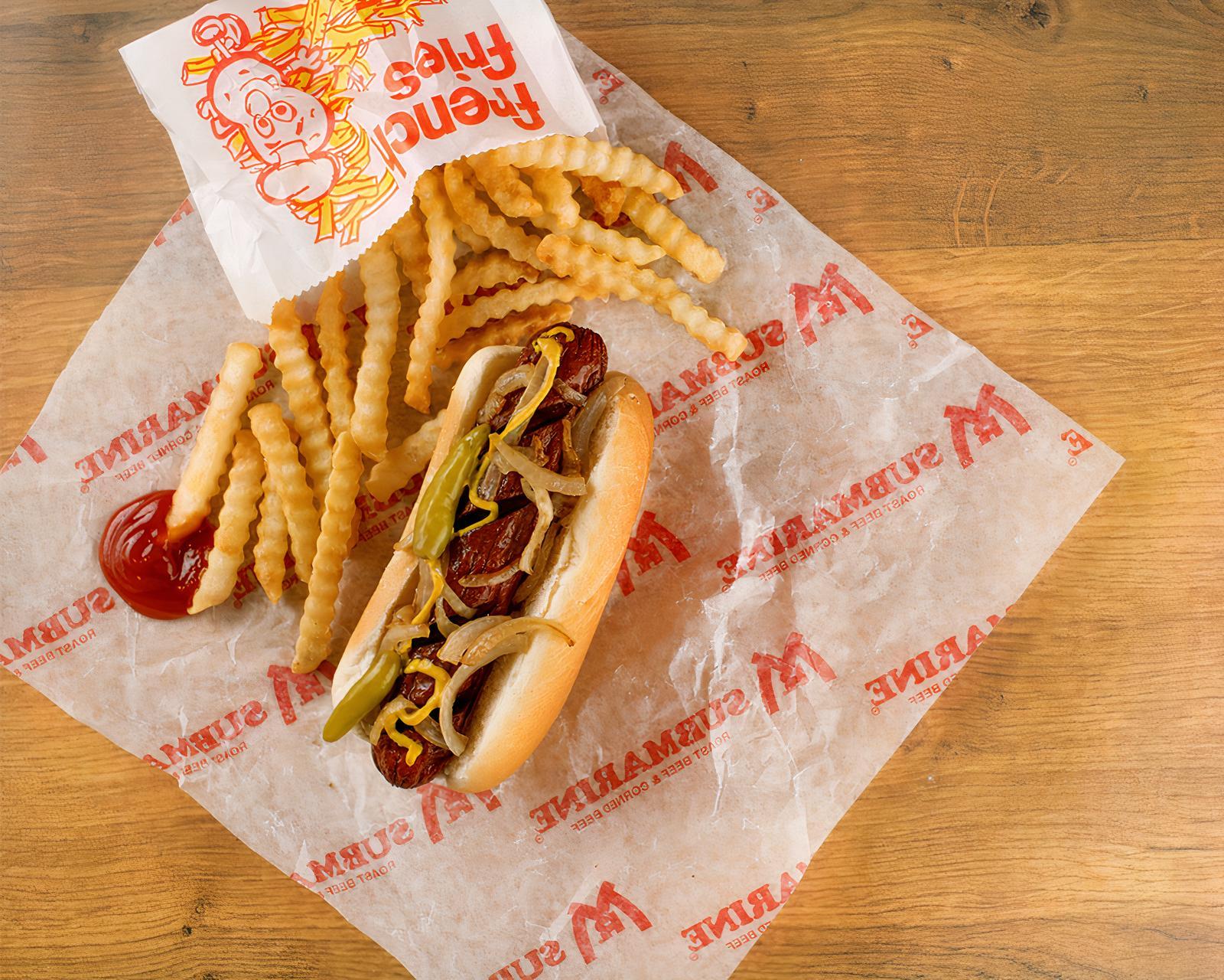 Polish Sausage w/Fries