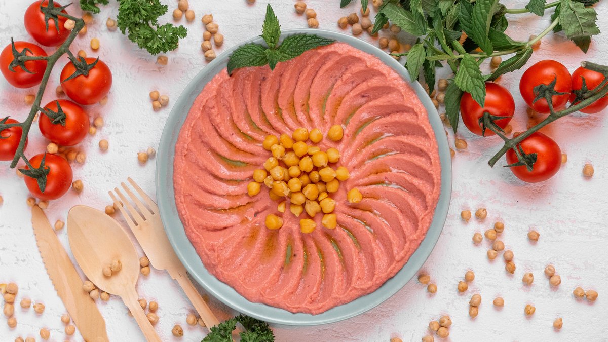 Hummus Rote Beete