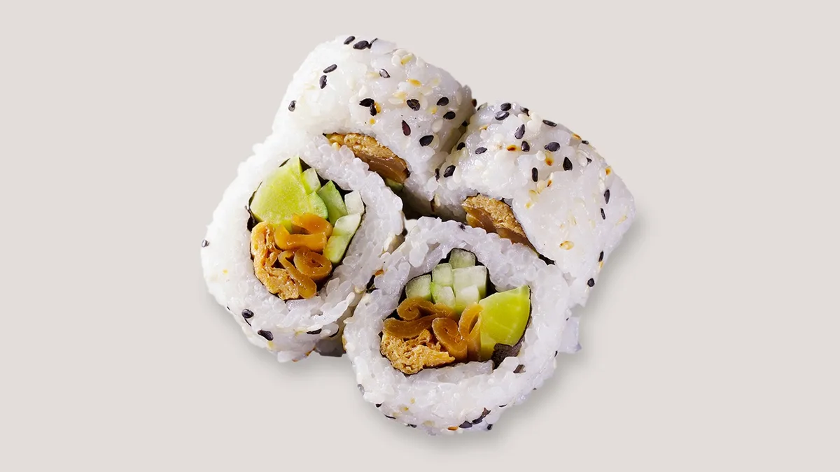 21. Veggie Orchidee Roll Inside Out