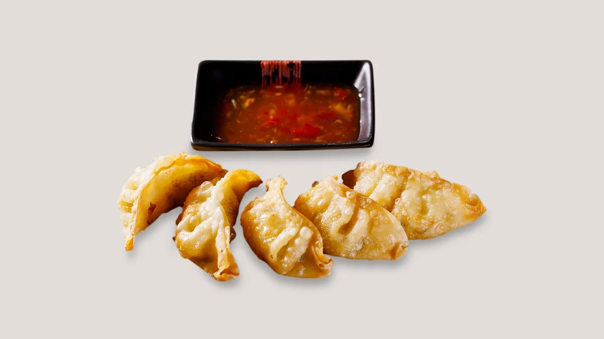 3. Veggie Gyoza