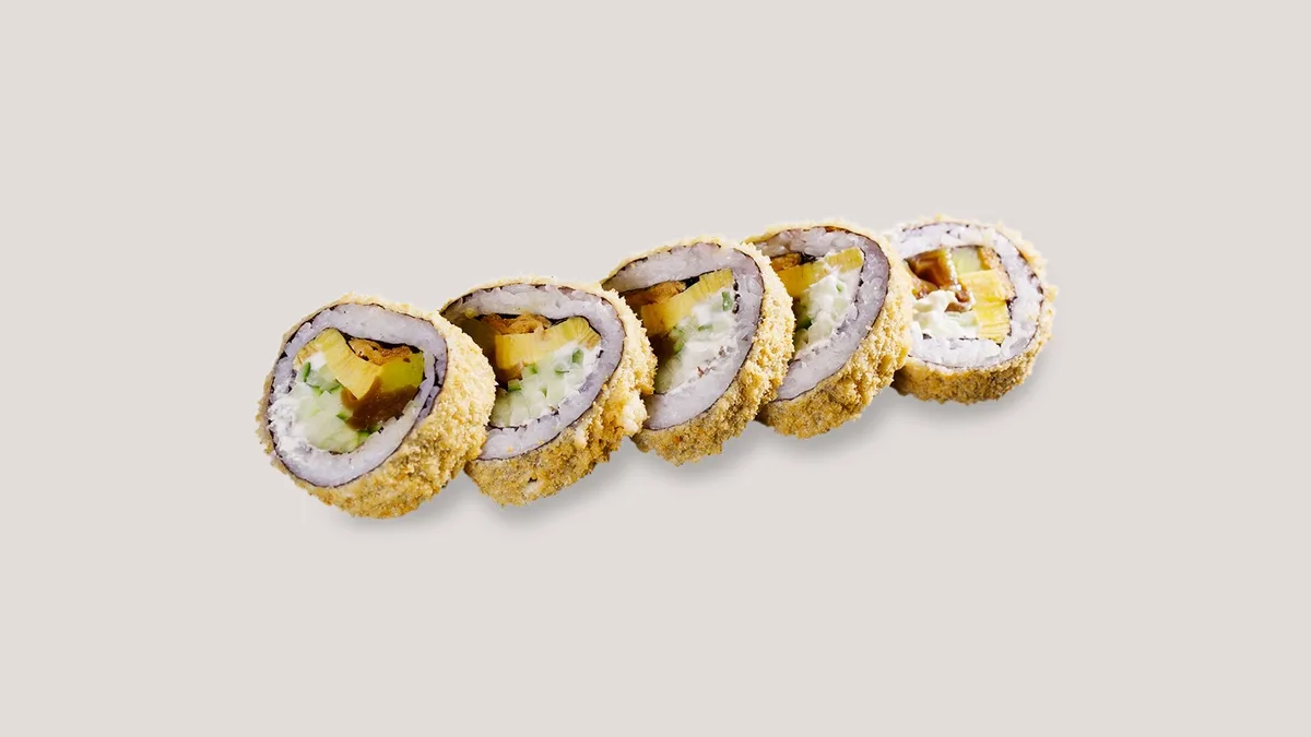 P6. Baked Veggie Roll