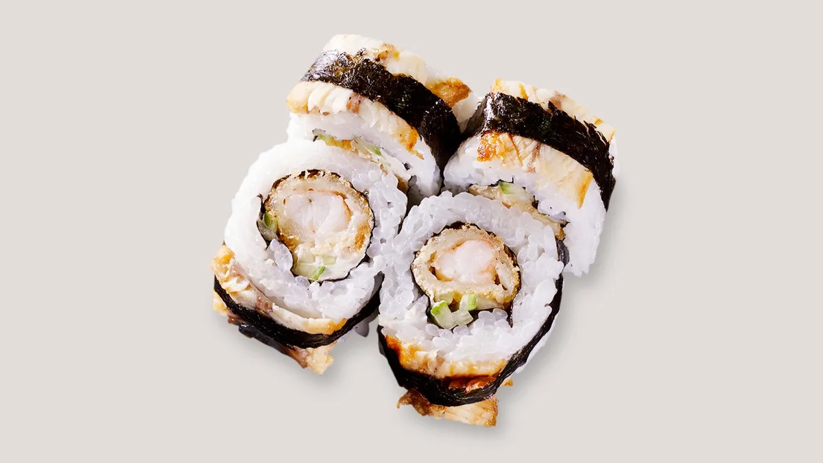 S12. Black Tiger Roll Inside Out