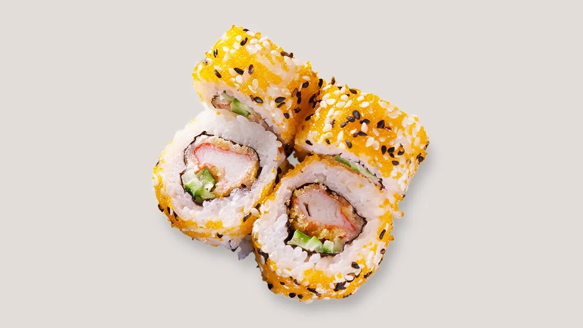 S16. Cali Philadelphia Tempura Roll Inside Out