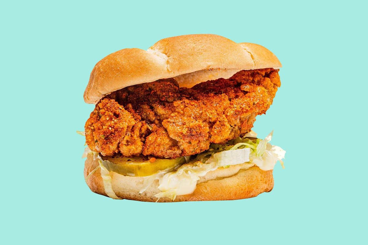 Nashville Hot Chicken Tender Sandwich