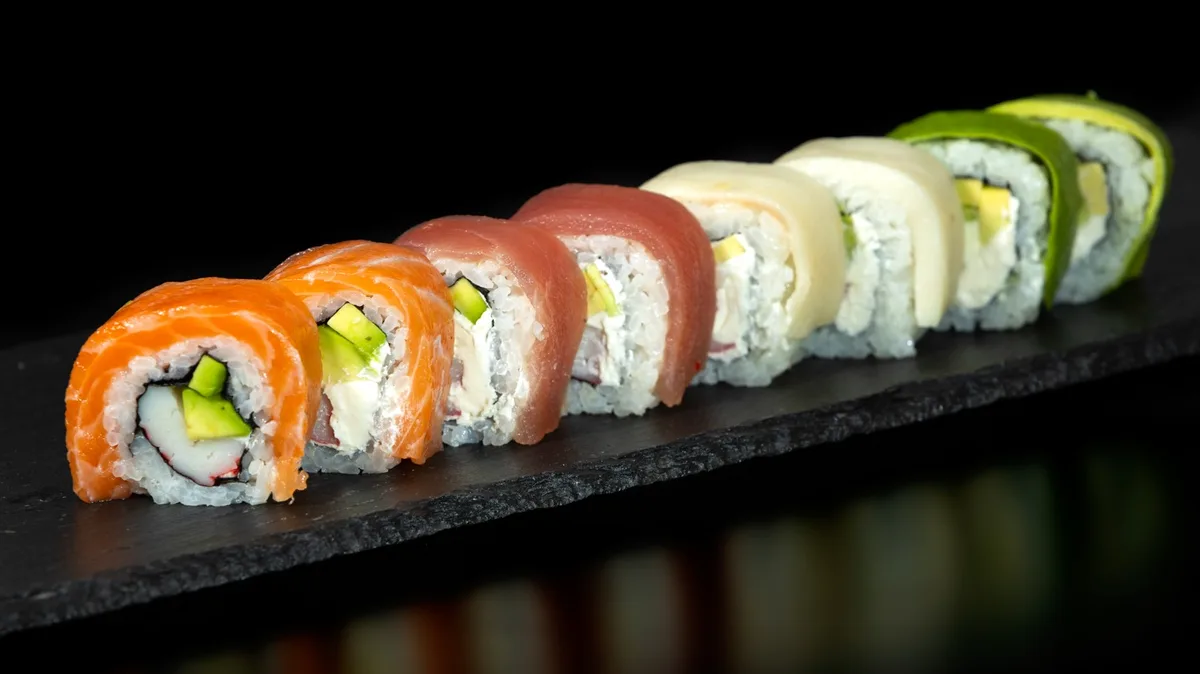 Rainbow roll