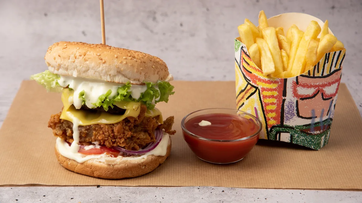 Vegan Cheeseburger