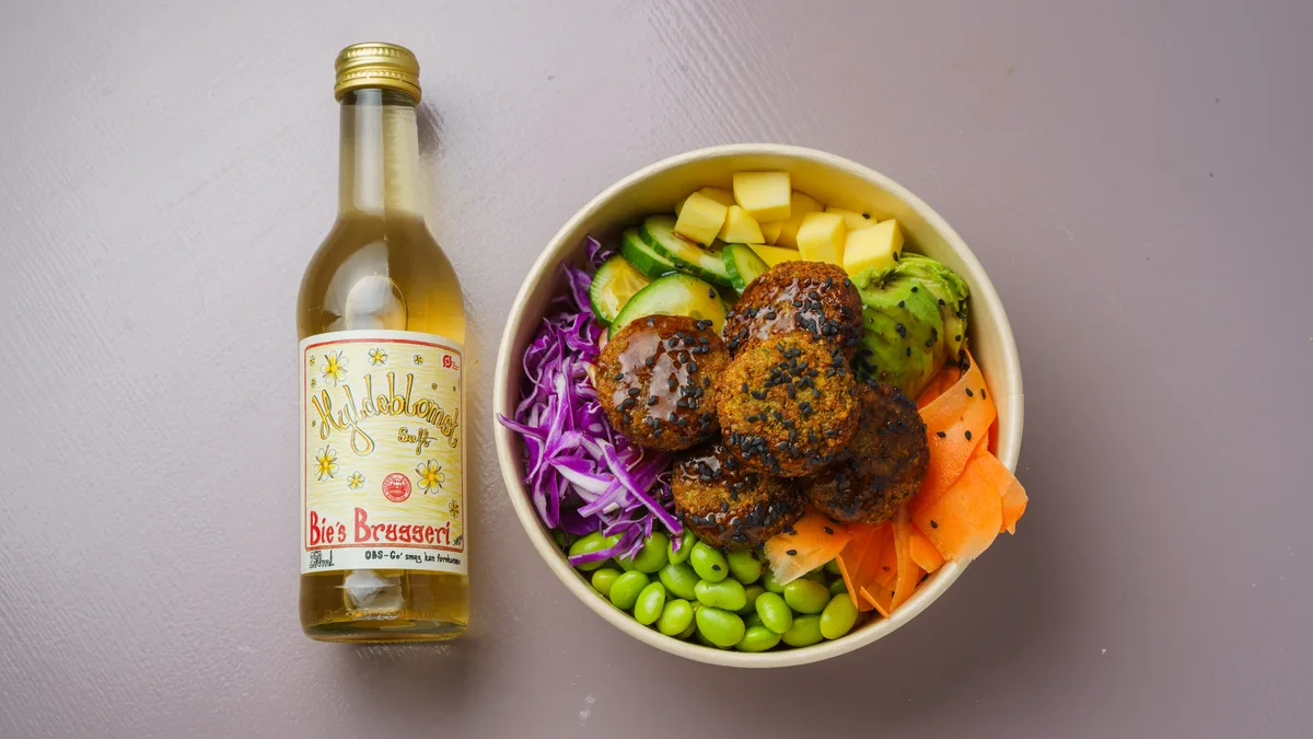 Falafel Poke Menu (V)