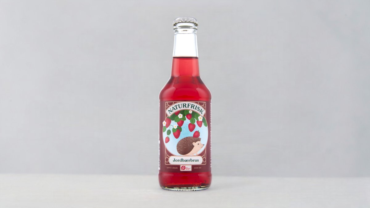 Naturfrisk Hindbærbrus 0,25 l