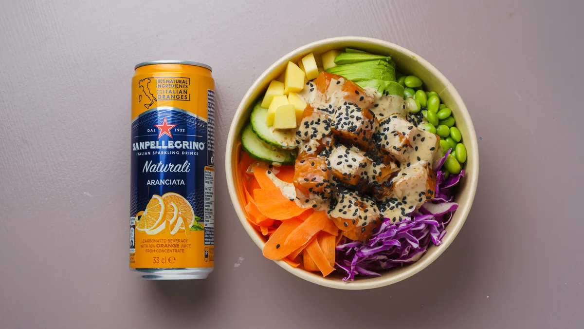 Salmon Poke Menu