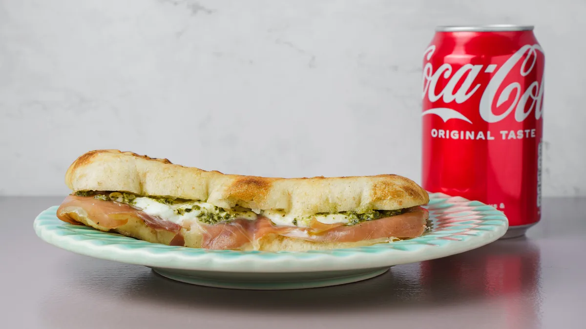 Skinke Panini Menu