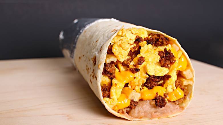 Chorizo Breakfast Burrito