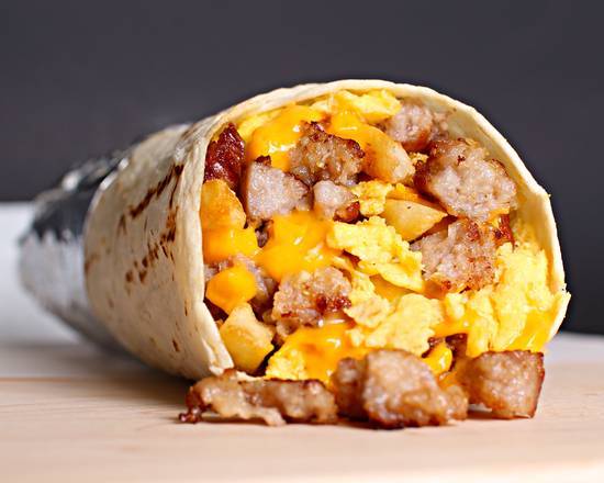 Sausage Breakfast Burrito