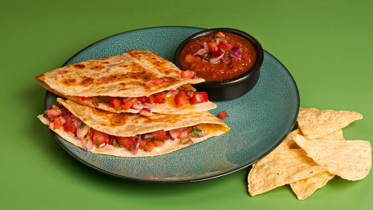 Portobello Sopp Quesadilla