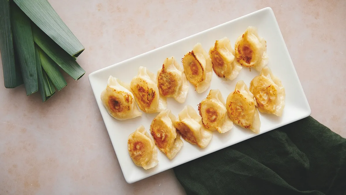 Pandestegte dumplings (12 stk)
