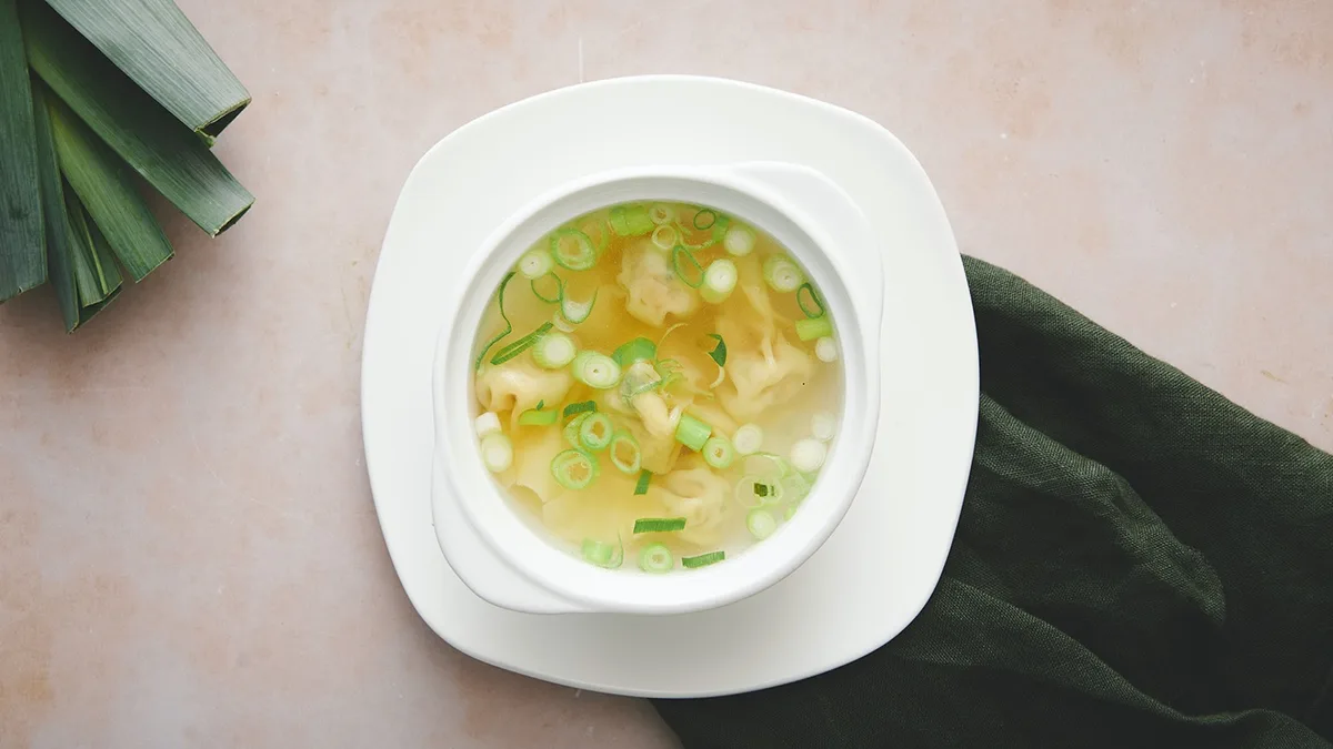 Wonton suppe