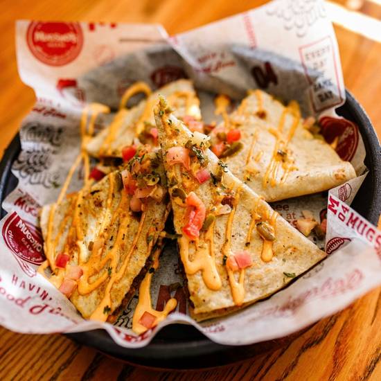 CUZ'S CHEESEBURGER QUESADILLA