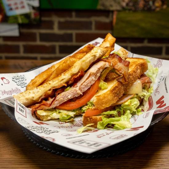 KIRKSEY TURKEY CLUB SANDWICH