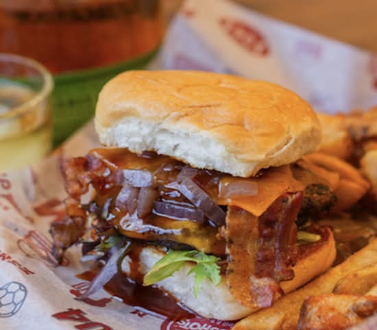 SMOKY BOURBON MAPLE DOUBLE STACK