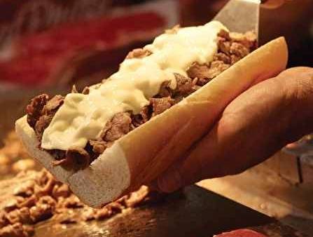 Cheesesteak on Amoroso (6oz beef)